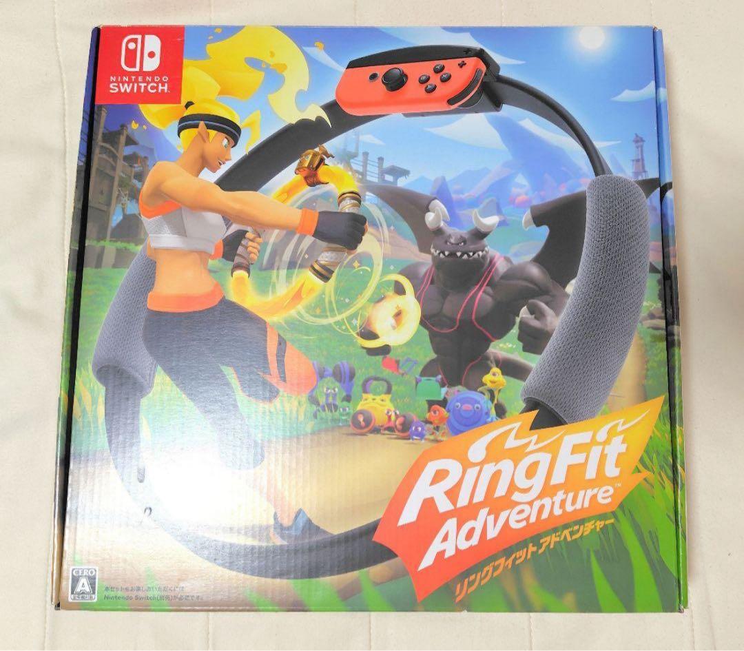 【ほぼ未使用】Nintendo Switch 本体セットと新品リングフィット一式