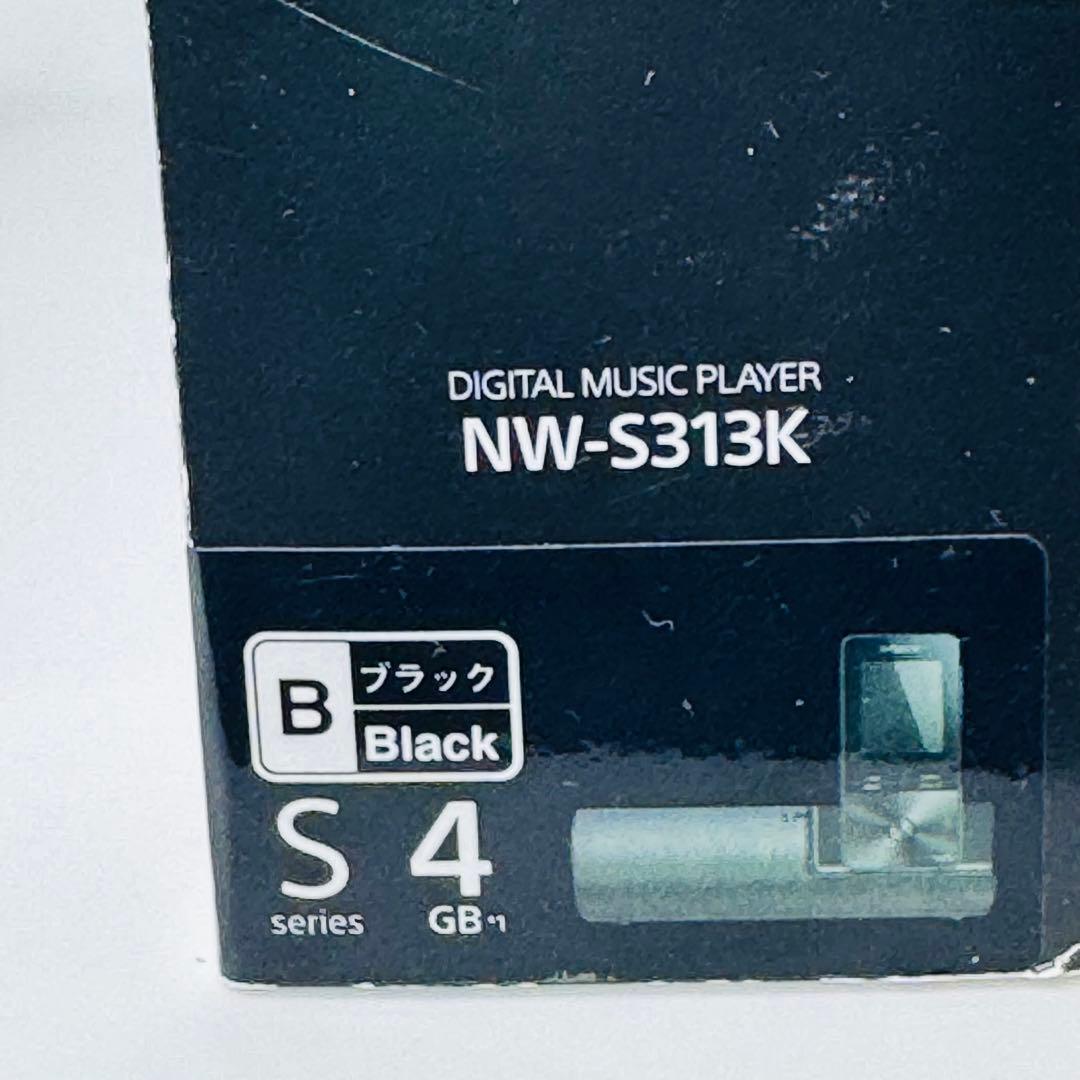 美品★SONY ウォークマン Sシリーズ NW-S313K (B) ブラック