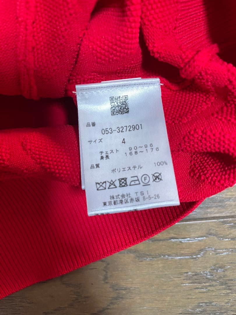 パーリーゲイツ　メンズ　セーター　Mサイズ4 新品未使用品 アウター　レッド