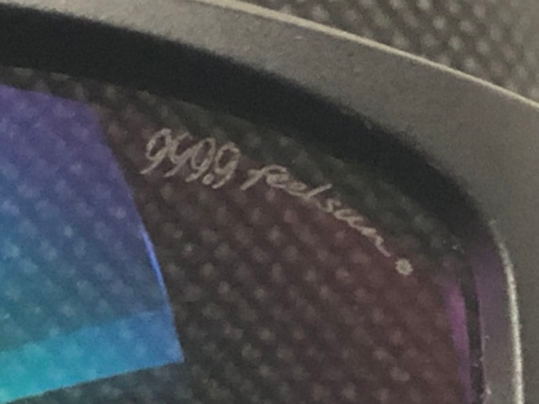 【極美品】 999.9feelsunF-11SPマットブラックライトグレー