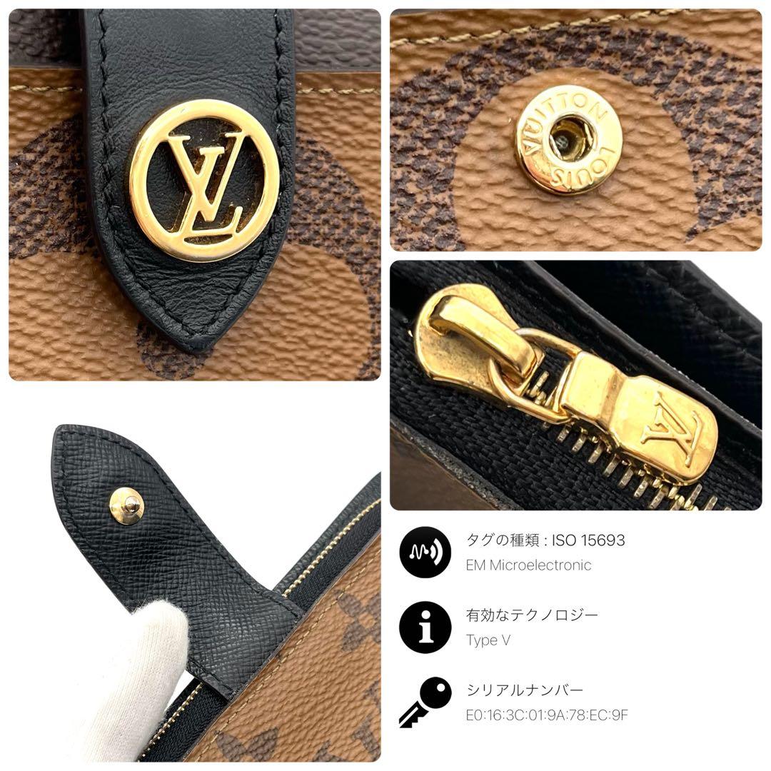 ✴︎SSS級美品✴︎ ルイヴィトン ジュリエット モノグラム リバース 折り財布