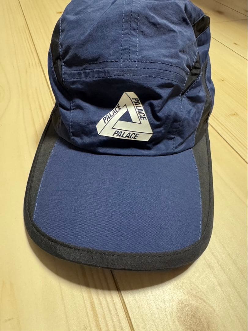 帽子 PALACE Tri Strike Shell Runner \"Navy\"