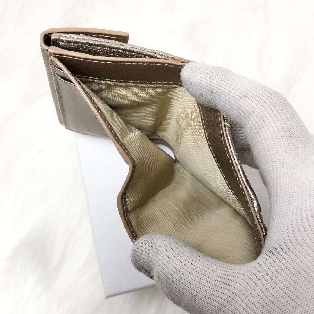【せいか】Dior 三つ折り財布 レディディオール ロータスウォレット