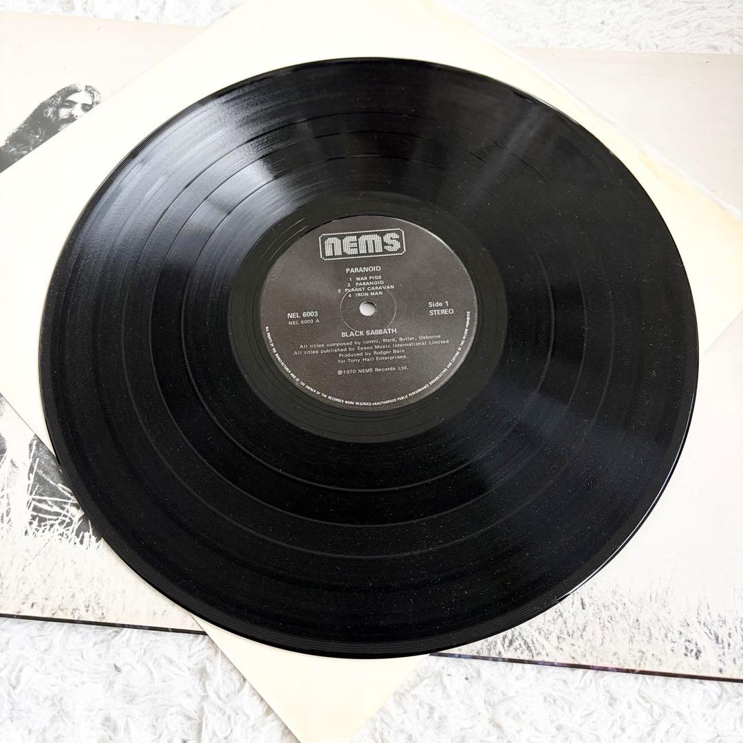 BLACK SABBATH PARANOID レコード ブラックサバス