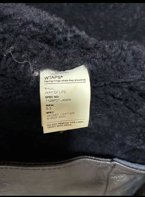 ジ*ト様 wtaps B-3 ムートン NEIGHBORHOOD challen