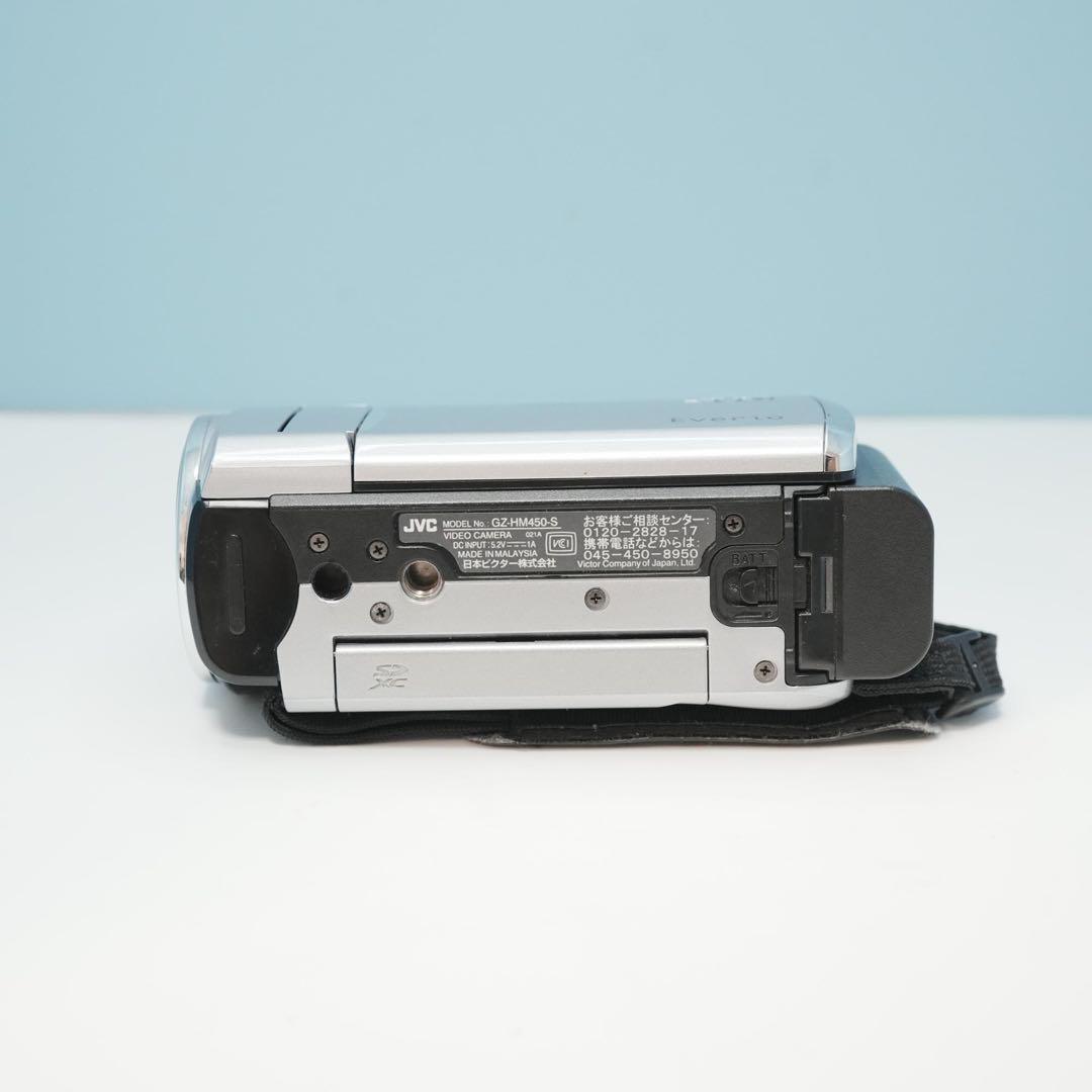 JVC Everio GZ-HM450-s ビデオカメラ 美品 a4890