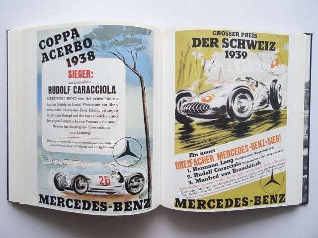 洋書◆ルドルフ・カラツィオラ写真集 本 メルセデス レーサー