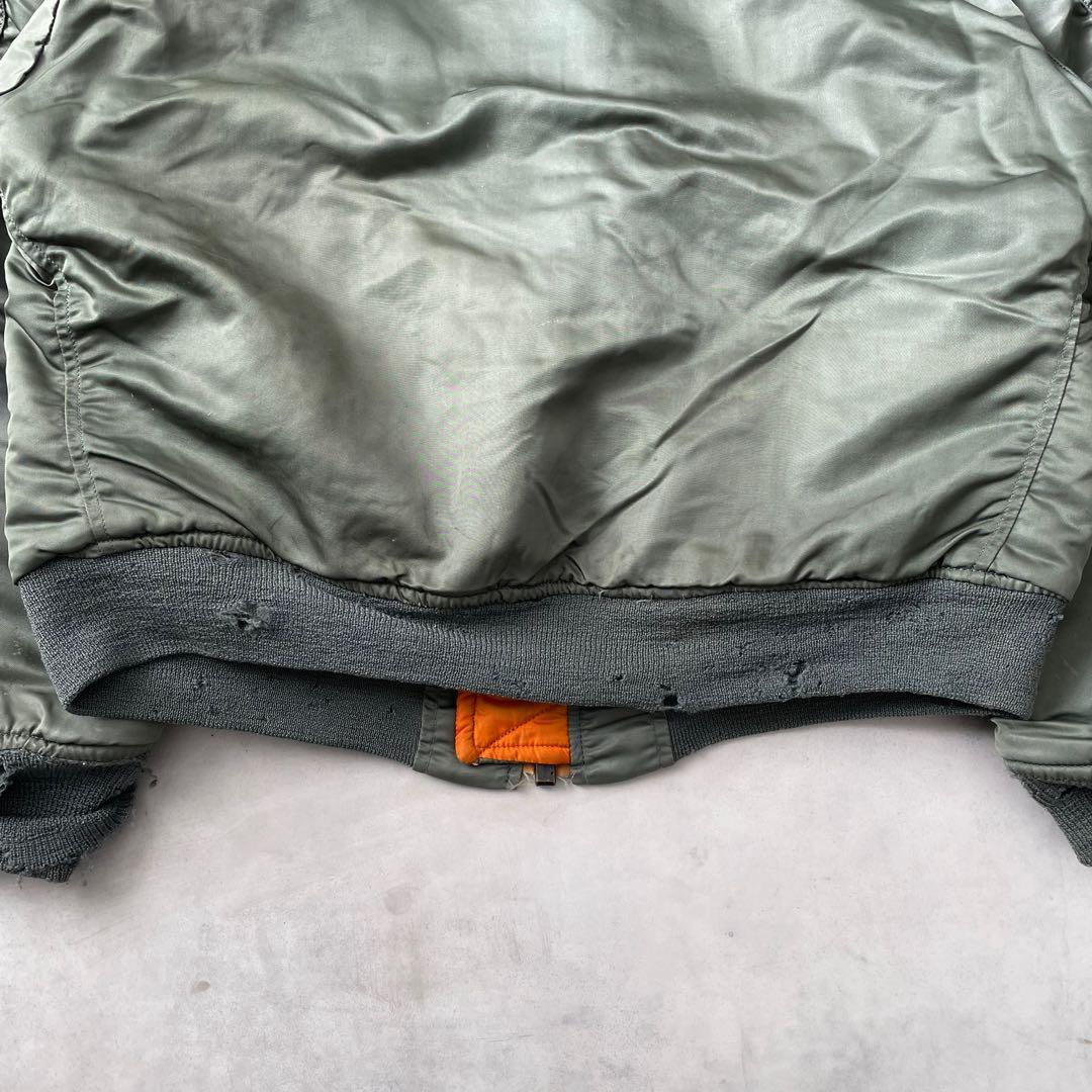 70s USAF 米軍実物　Ma-1 フライトジャケット