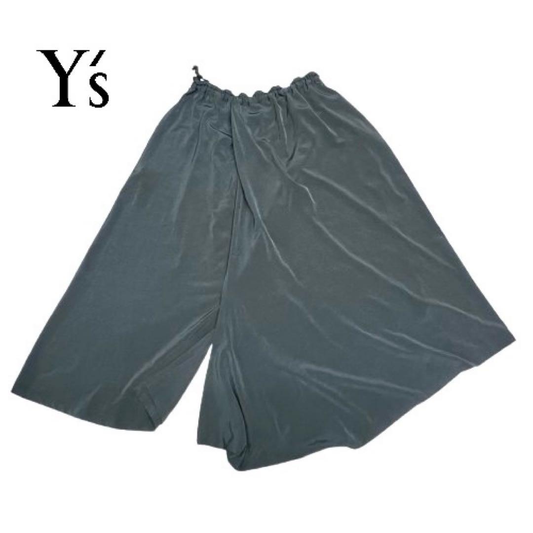 Y'sワイズ2-WAYSKIRTPANTSアシメントリースカートパンツmi020