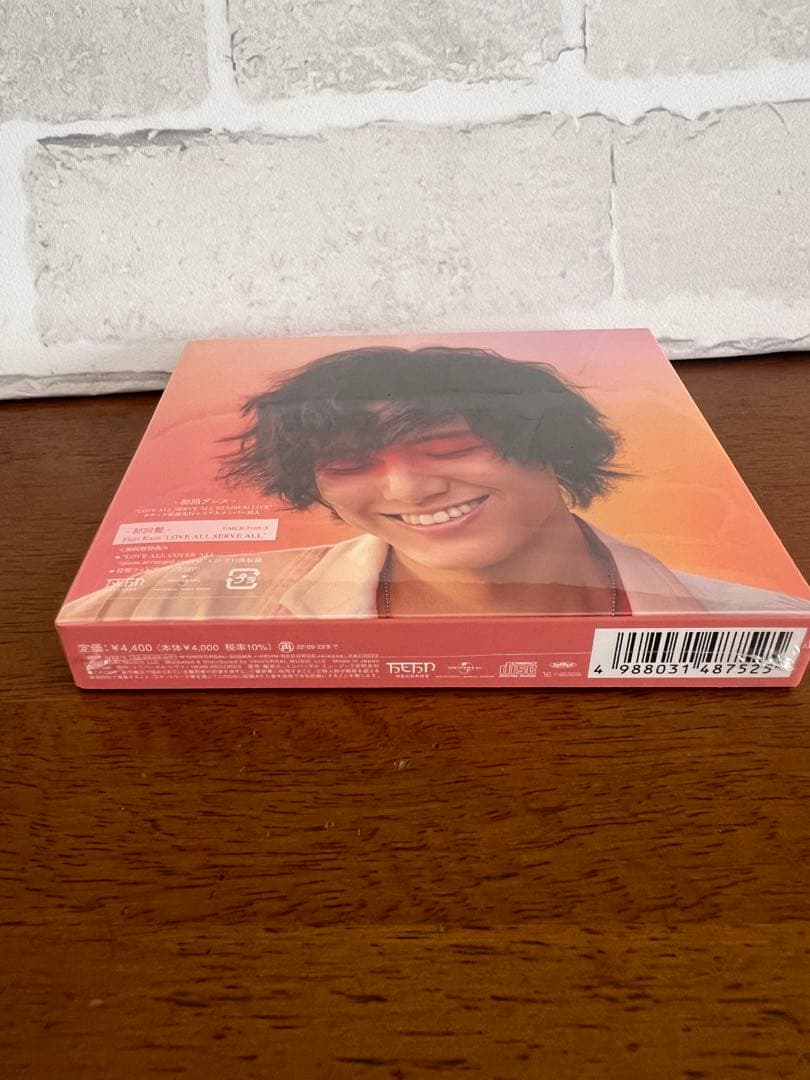 【新品未開封】希少品　藤井風　初回限定盤　LOVE ALL SERVE ALL