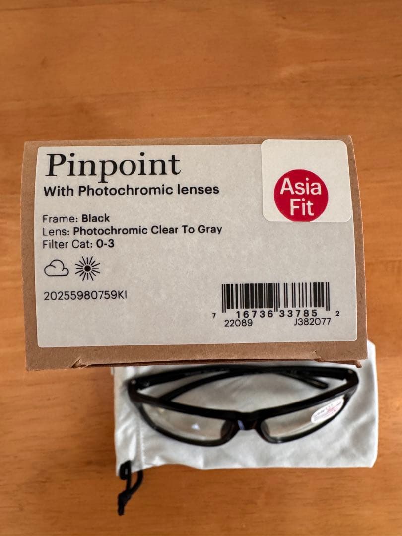 SMITH Pinpoint Photochromic lenses 調光レンズ