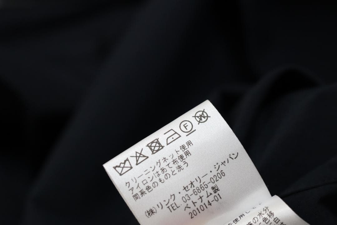 theory luxe 軽量 ナイロン コート LUCCA LORENA 紺