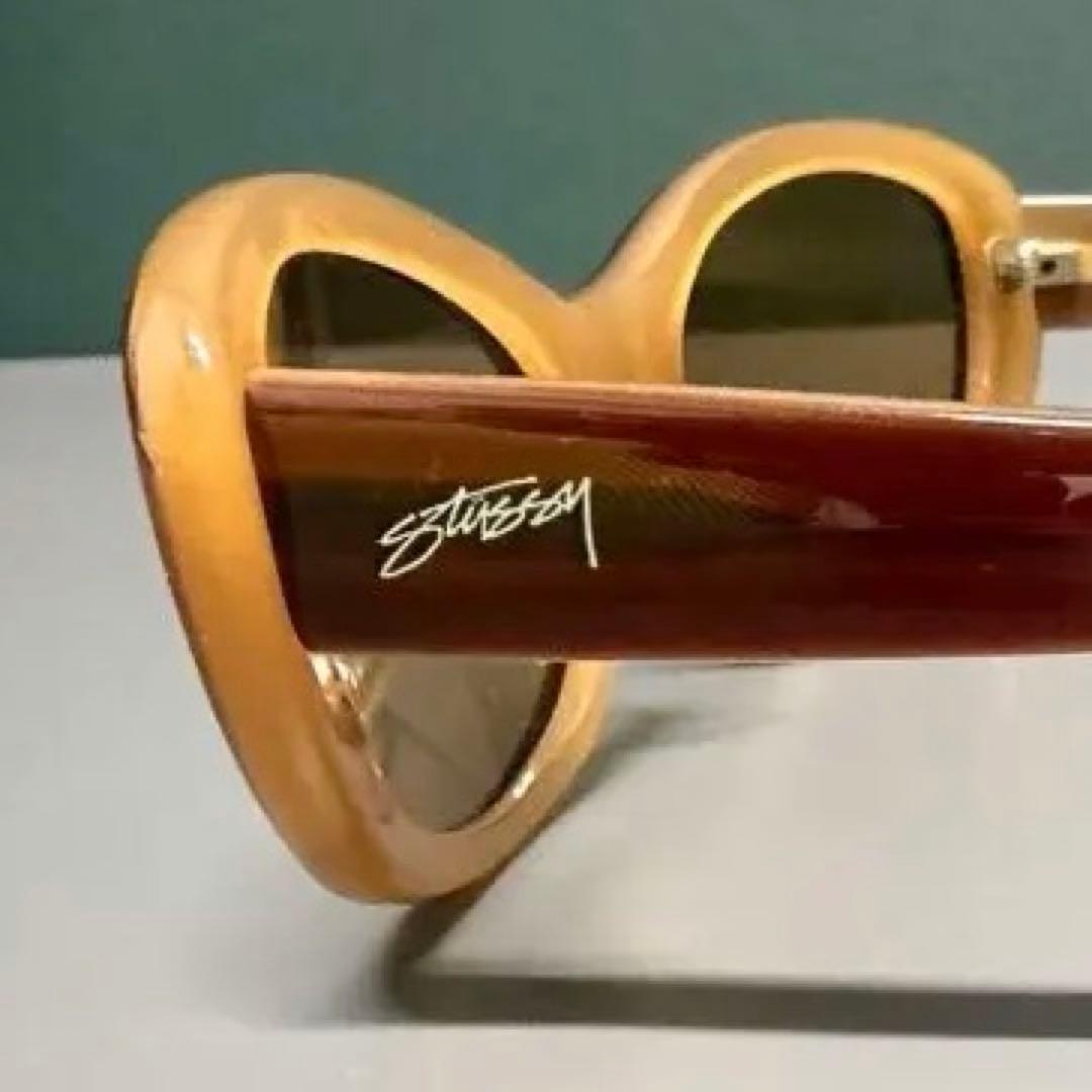 Stussy ブラウンサングラスCINDY