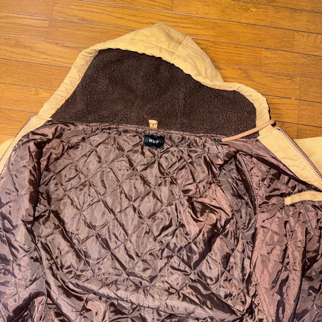 HUF フード付きジャケット ベージュ