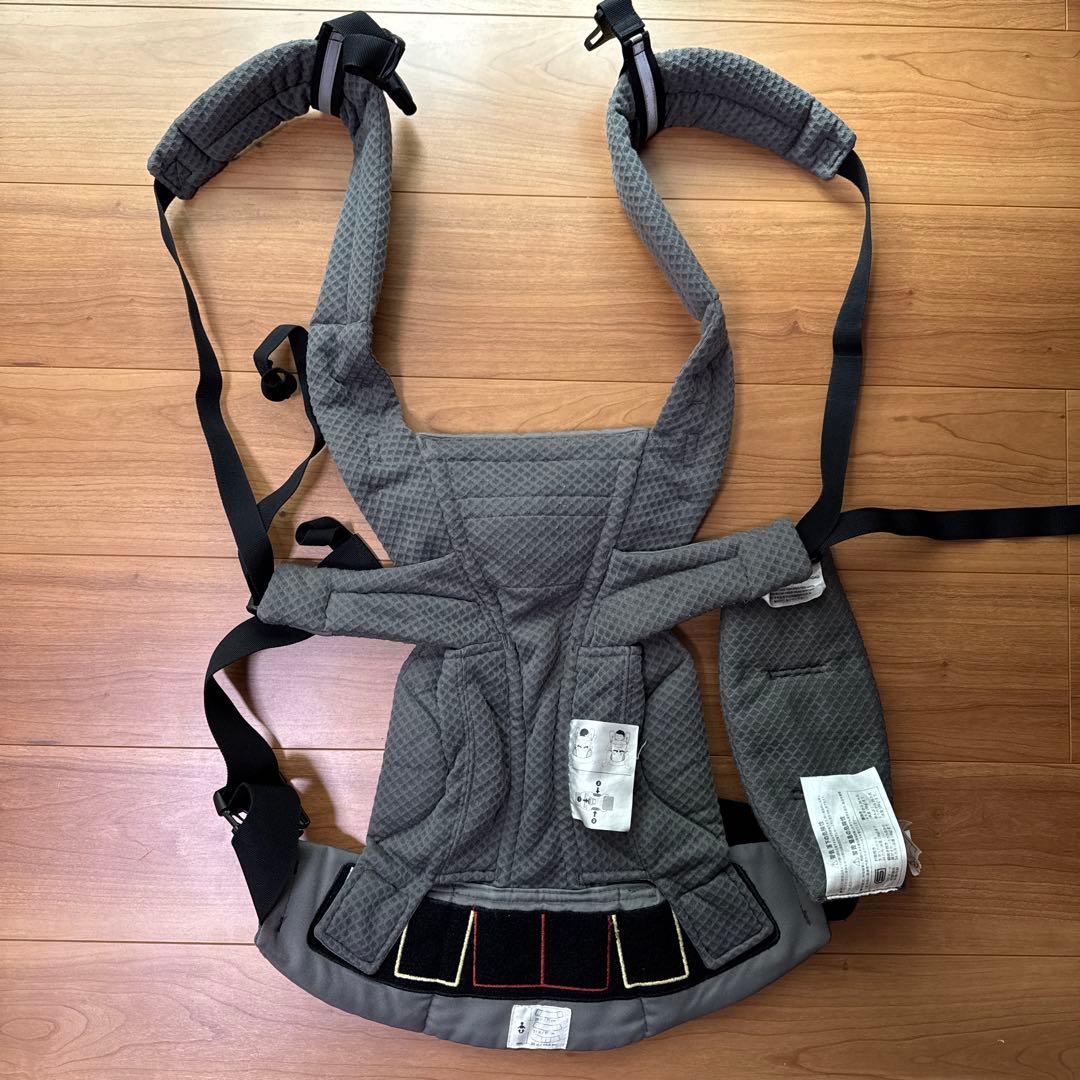 美品 エルゴ ergobaby OMNI Breeze グラファイトグレー