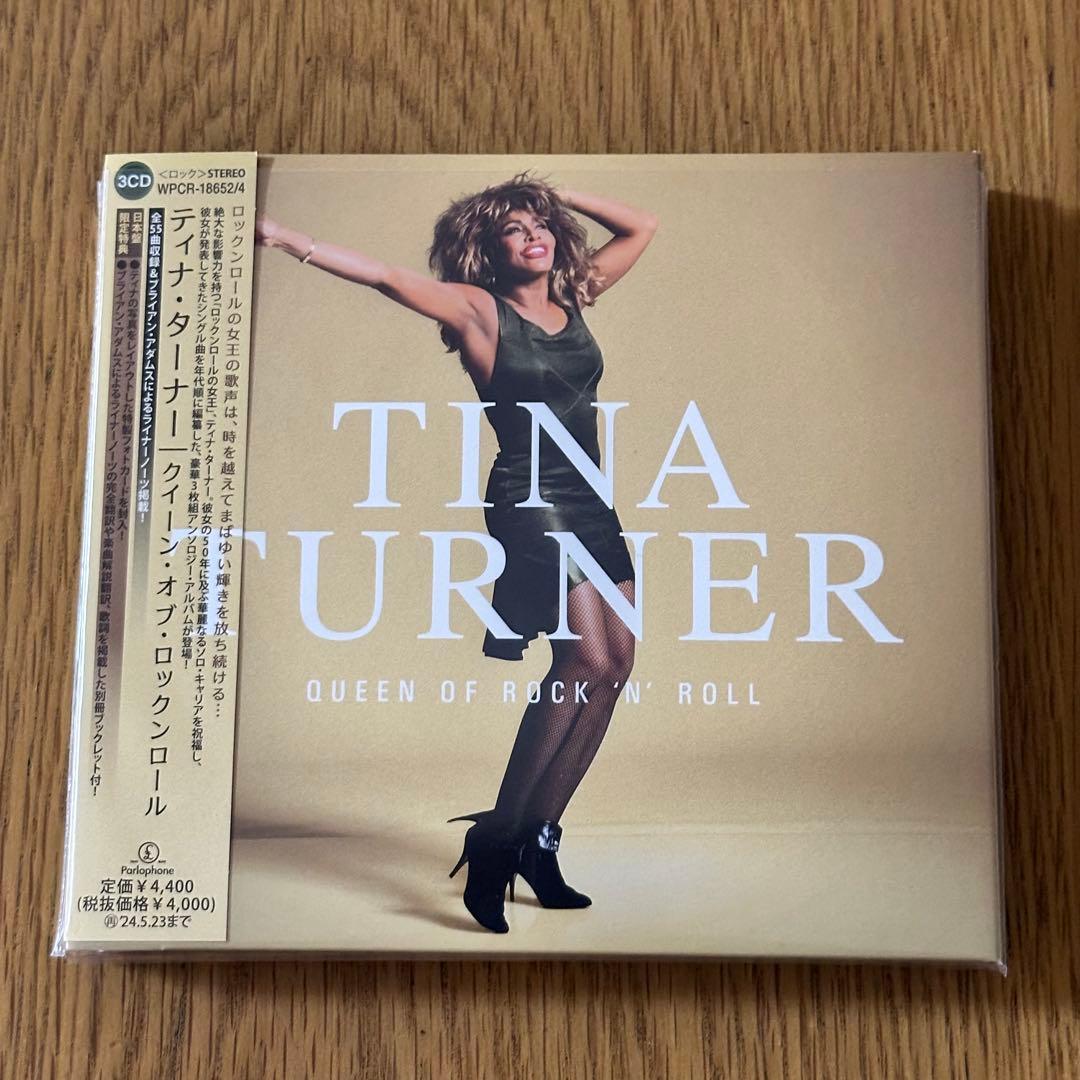 TINA TURNER 国内盤3CD メガジャケ付 ティナ・ターナー ベスト盤