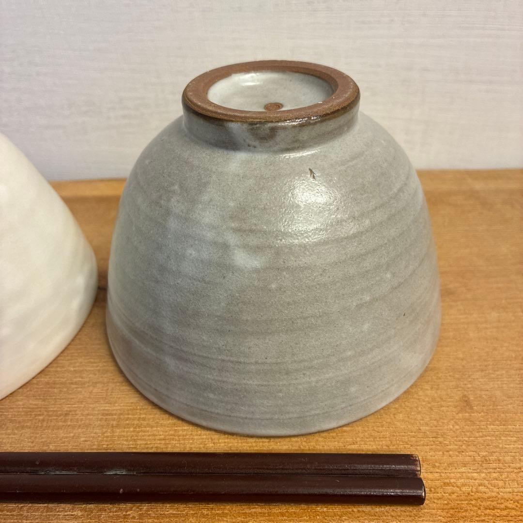 Kirakira新品　陶器　陶芸作家　深茶碗3個　451