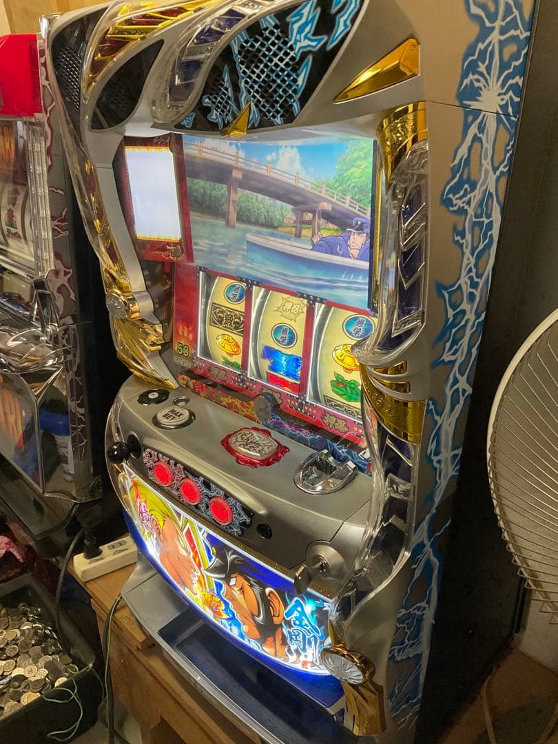 パチスロ実機　番長３　対決パネル　不要機
