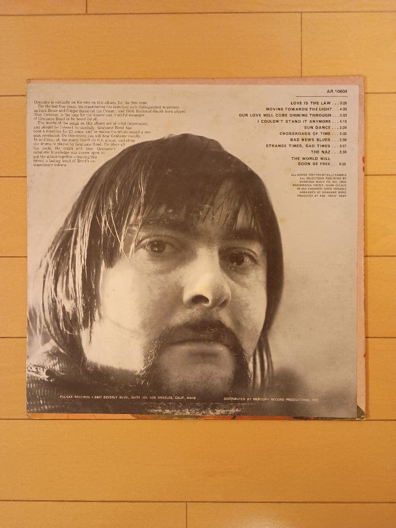 洋楽 GRAHAME BOND Love Is The Law LP