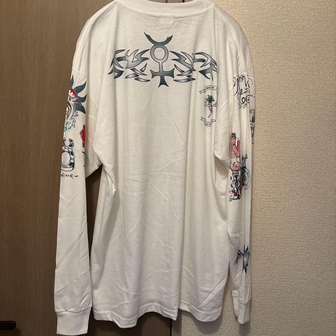 トップス 90s Dennis Rodman tattoo LS greatland
