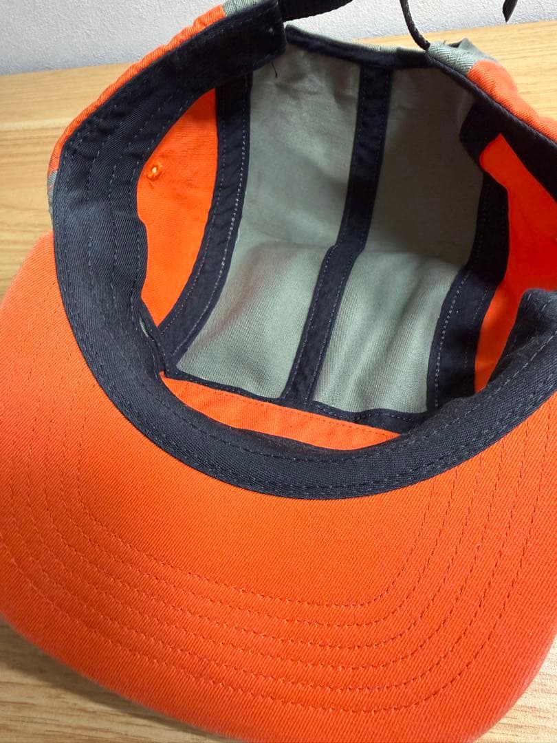 Supreme 2 tone camp CAP オレンジ カーキ