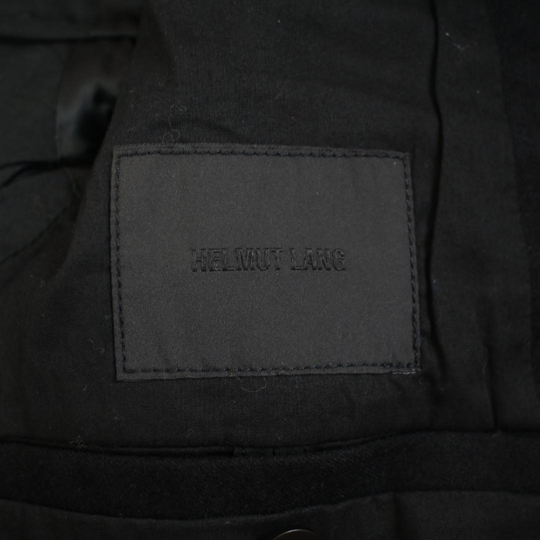 ☆450 HELMUT LANG スタンドカラー テーラードジャケット ブラック
