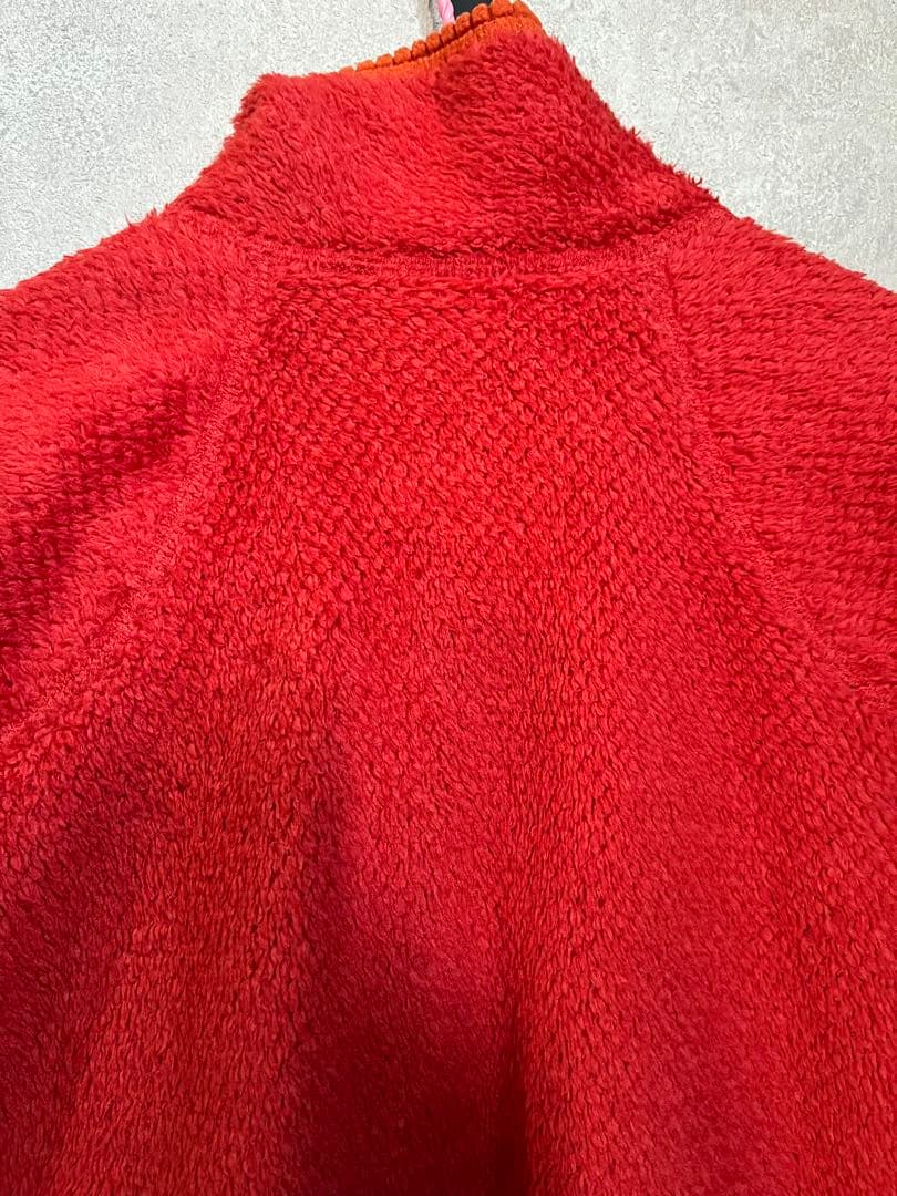 patagonia フリースベスト オレンジ R2 L