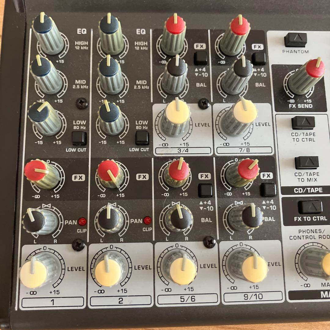 BEHRINGER　XENYX1002　ミキサー　美品