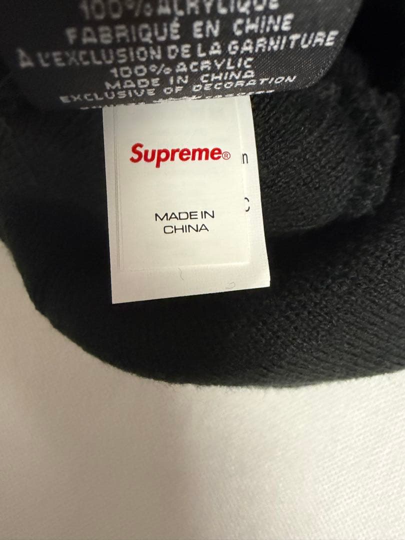 Supreme New Era Psalm Beanieブラック