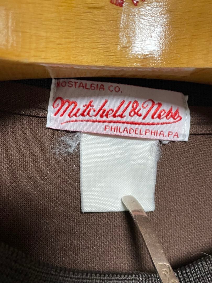 Mitchell & Ness フットボールシャツ アメフト 長袖Tシャツ
