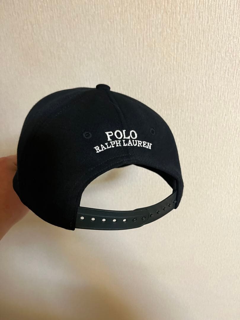 Polo Ralph Lauren 帽子　キャップ　黒　ブラック