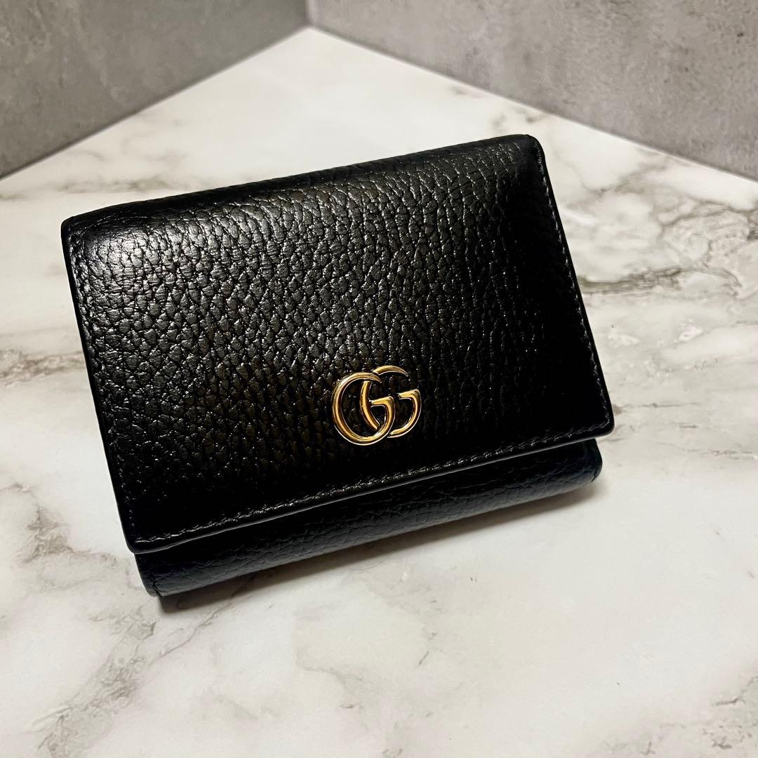 GUCCI グッチ折り財布 プチマーモント