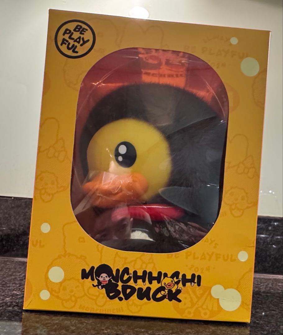 激レア　B.Duck & Monchhichi コラボぬいぐるみ　海外限定