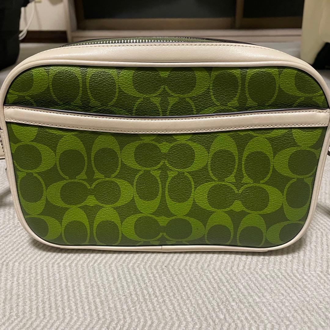 ❤️希少カラー❤️ COACH ボディバッグ グリーン ショルダーバッグ