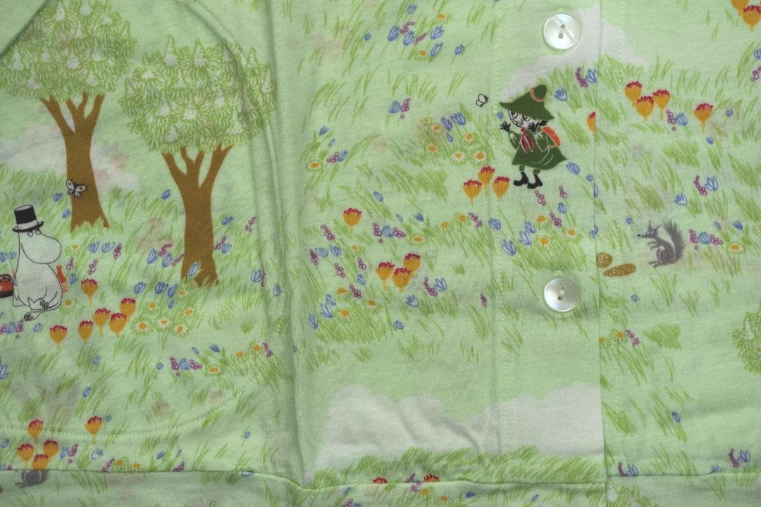 【新品】ムーミンMOOMIN/アムール　春夏物パジャマ（M)ｂ135