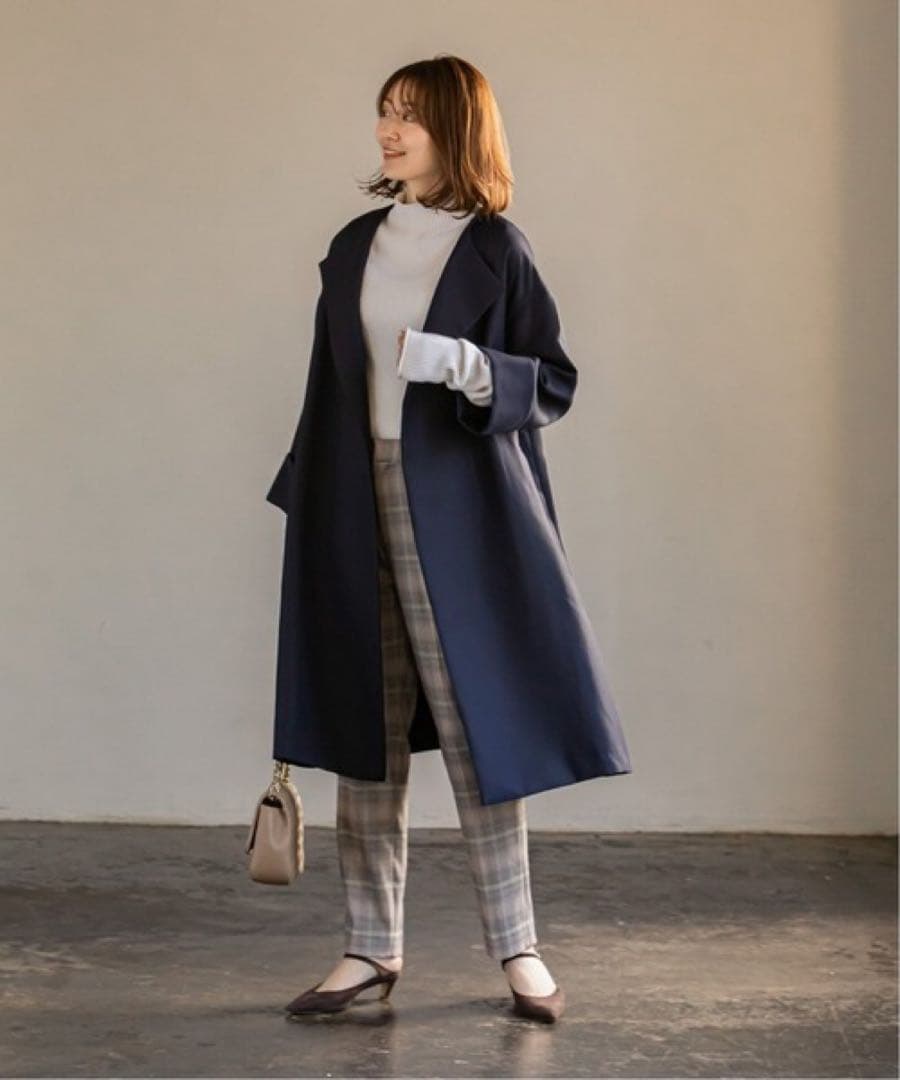 ななほNobleノーブル トリプルクロスガウンコート 定価2.9万円