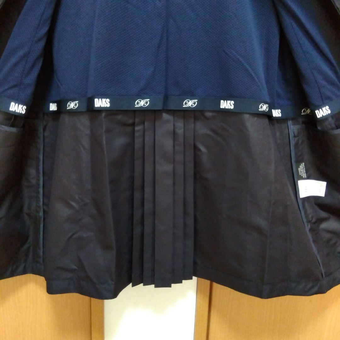 一昨年購入・定価85,000円★DAKS ダックス パーカー コート 38 濃紺
