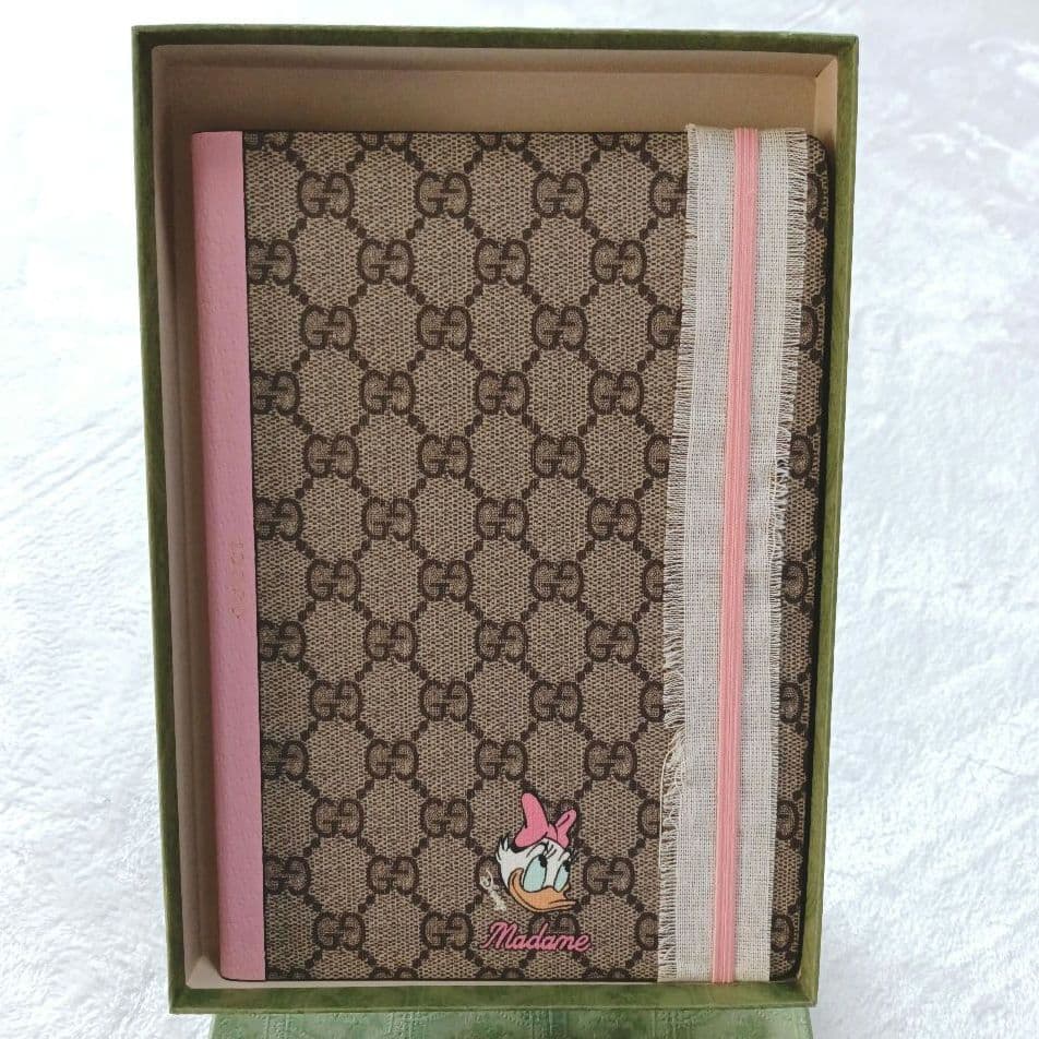 【未使用】GUCCI×Disney コラボグッチ×ディズニー A5ノートドナルド