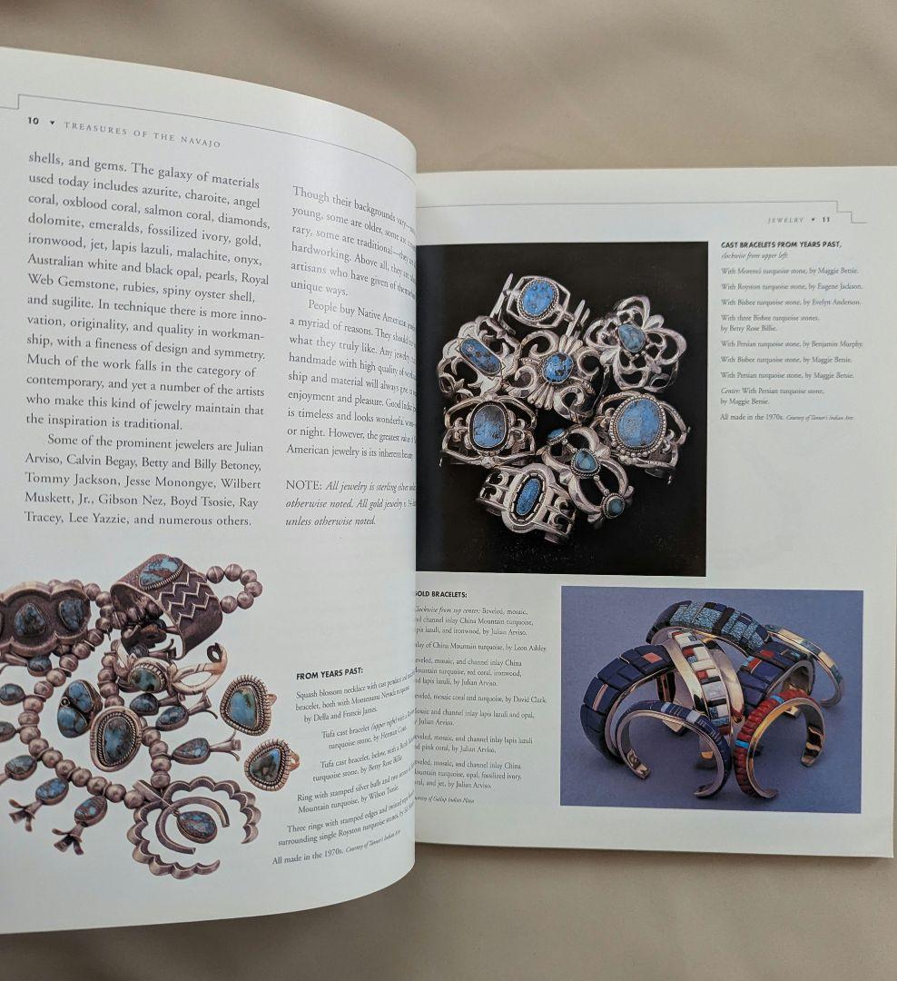 Treasures of the Navajo 洋書 ナバホ族 ジュエリー 工芸