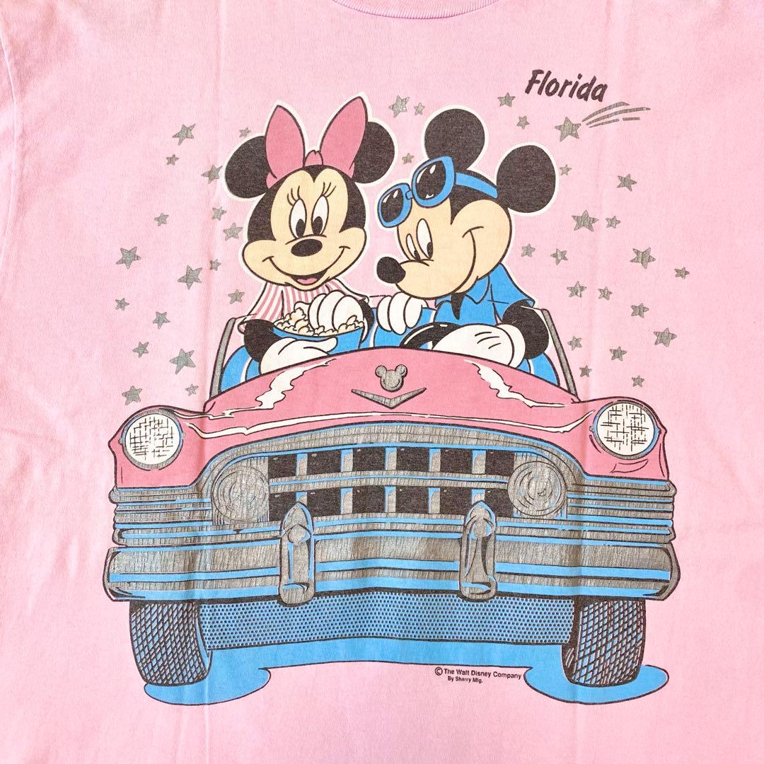 USA vintage 古着◇Disney ミッキー&ミニー BIG Tシャツ