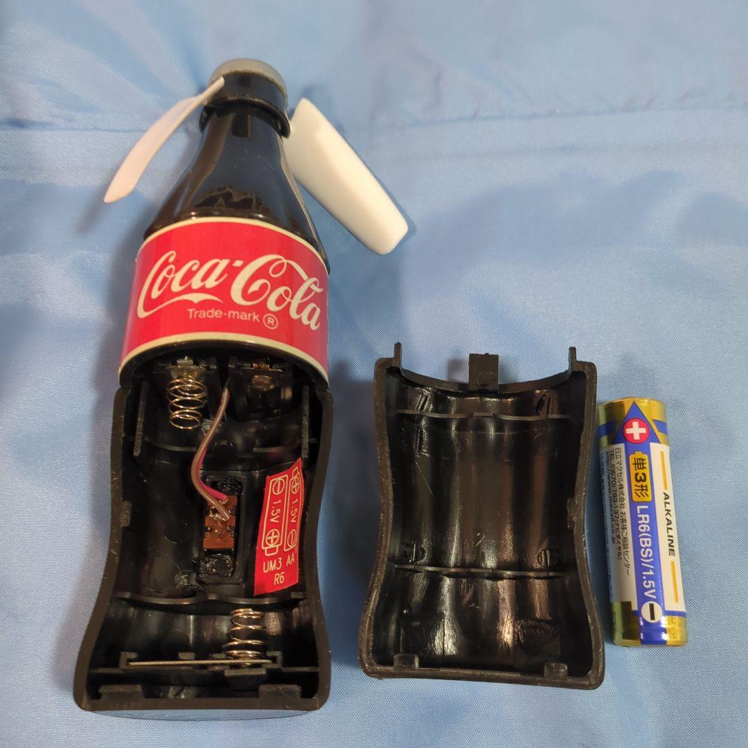 【超レア・レトロ】コカ・コーラミニファン(ボトル型）扇風機