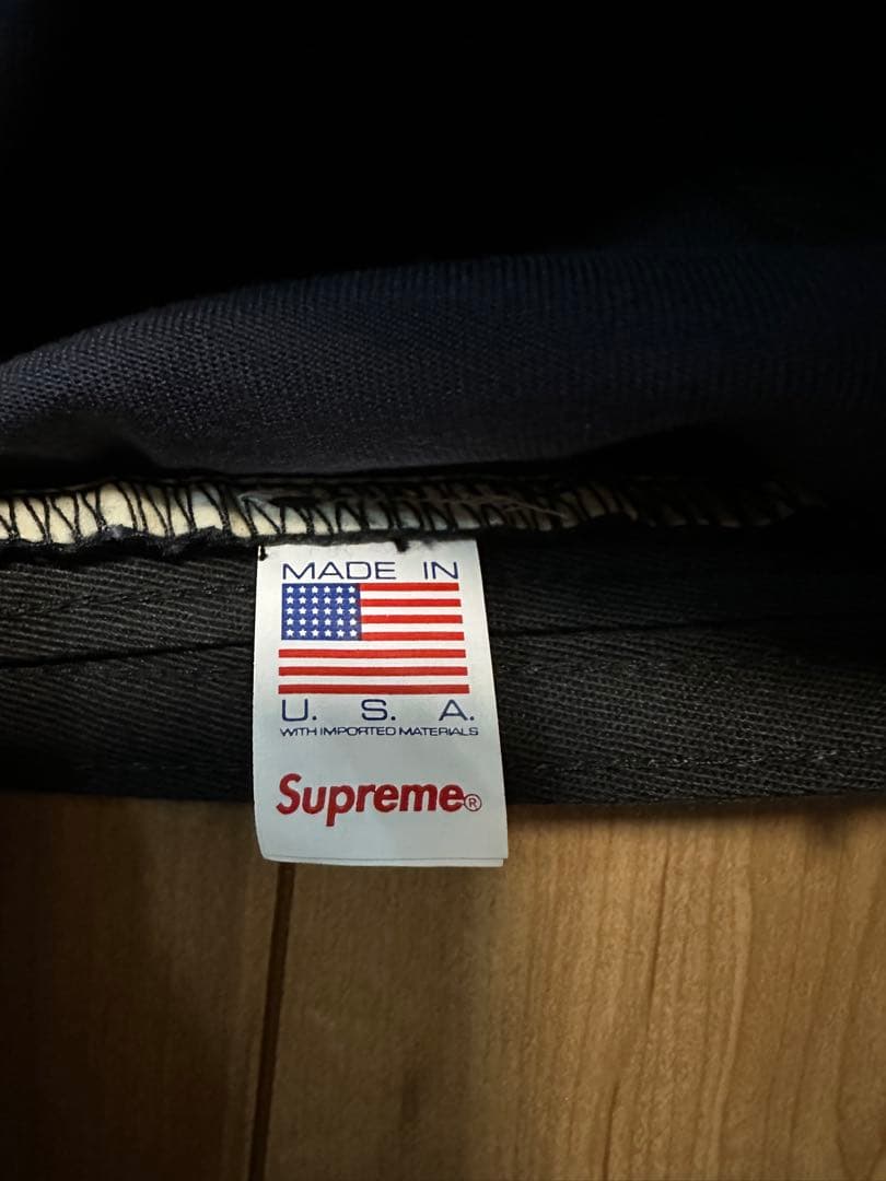 Supreme ネイビーキャップ