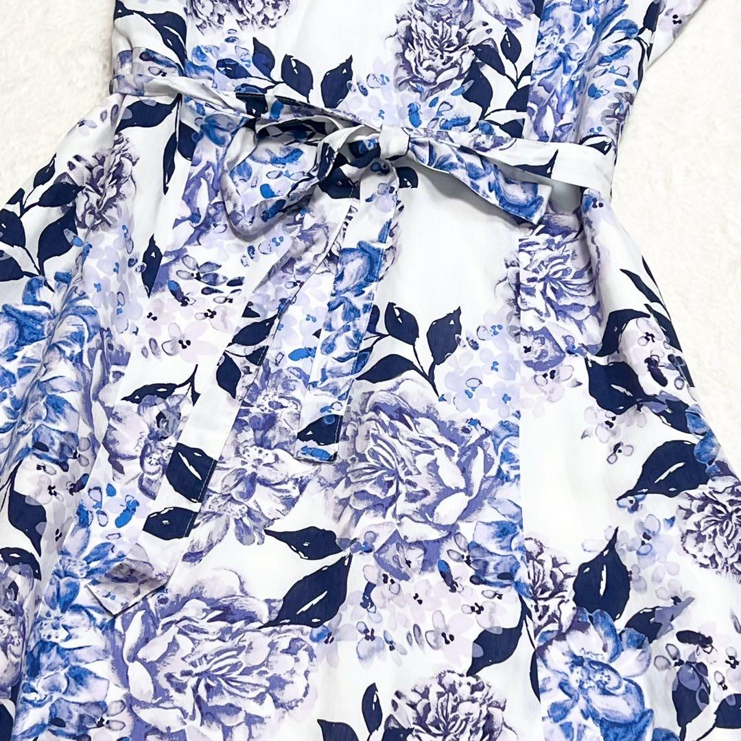 【美品】 LAURA ASHLEY ローラアシュレイ ワンピース 13(XL)