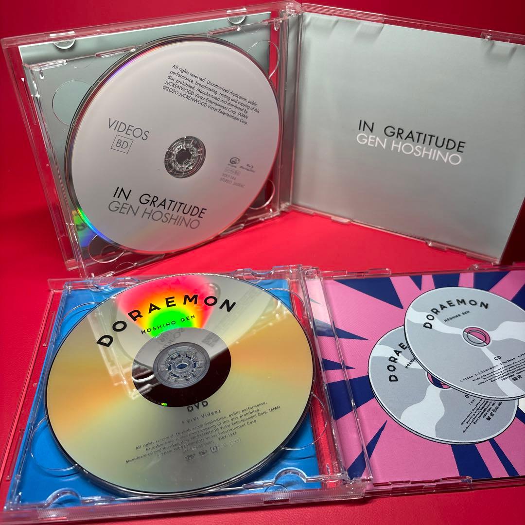 【状態難】星野源 GRATITUDE Singles Box CD DVD