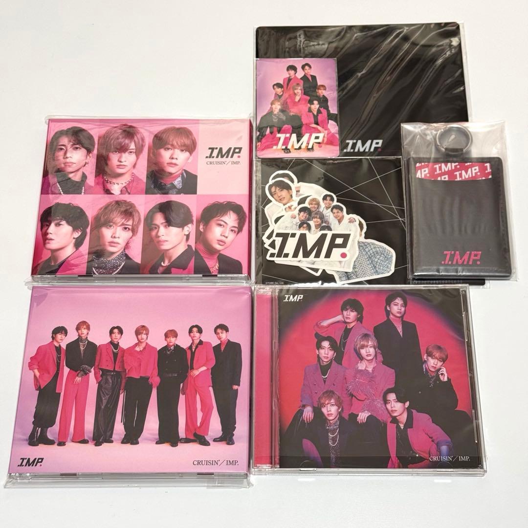 IMP. 初回生産限定盤 3形態 CD シングル、アルバムセット（特典付き）