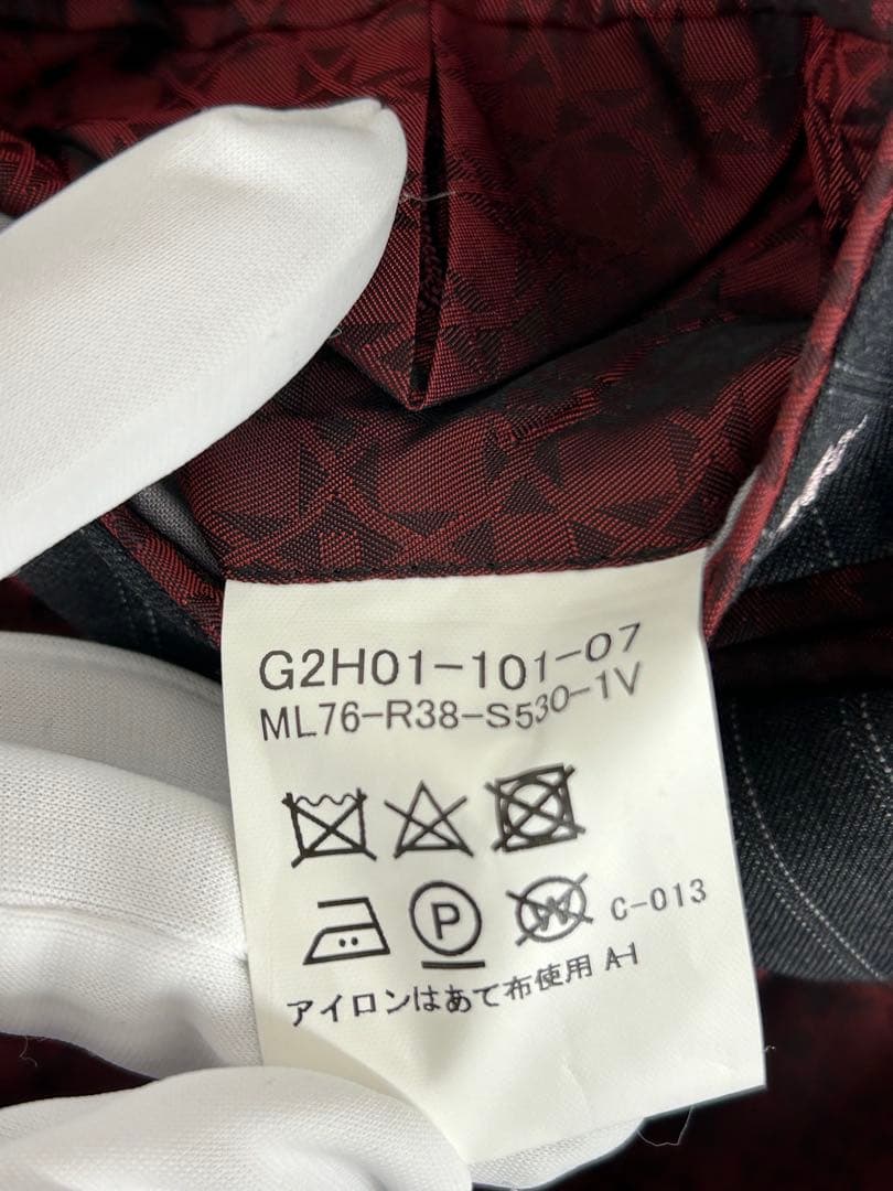 送料込み⭐︎MACKINTOSH LONDON【ストライプスーツ】ストライプグレー