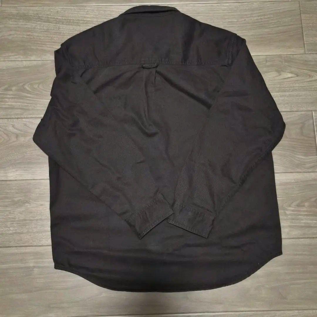 Carhartt カバーオール　ダークブラウン コットンシャツ