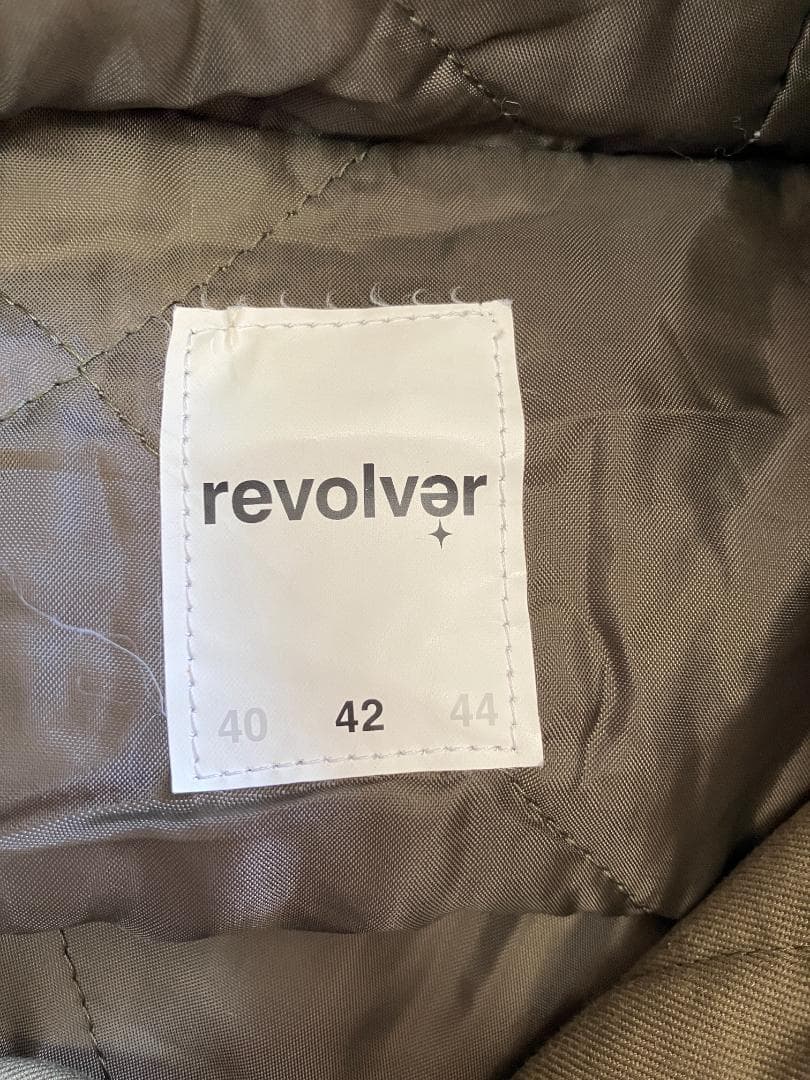 美品 revolver リボルバー ダッフル コート カーキ L スト 裏原