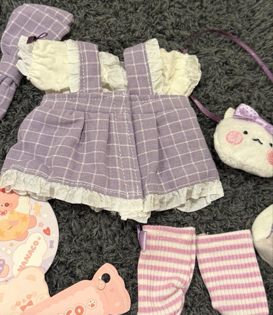 20cmレア限定着せ替えぬいぐるみメイド服♪猫メイド服