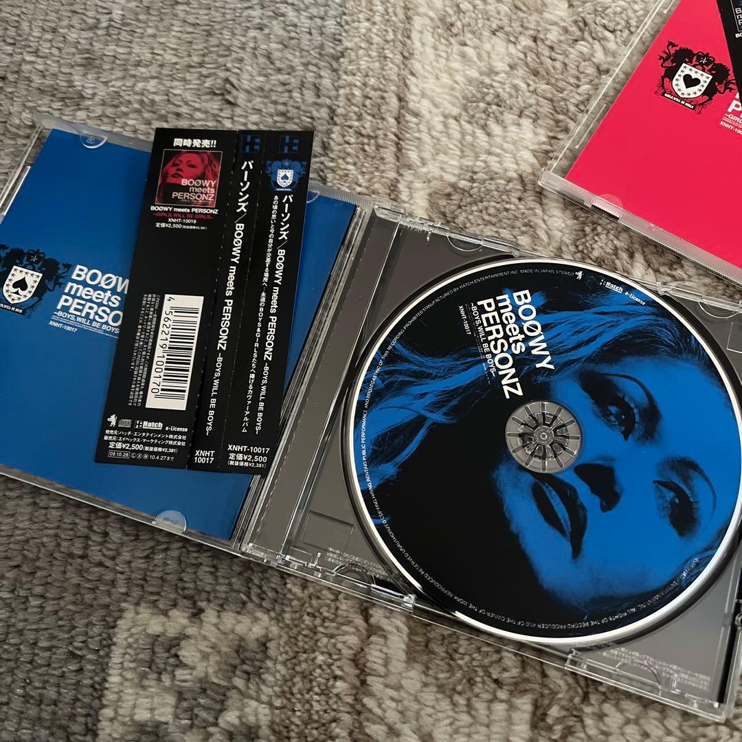 BOØWY meets PERSONZ 2枚セット
